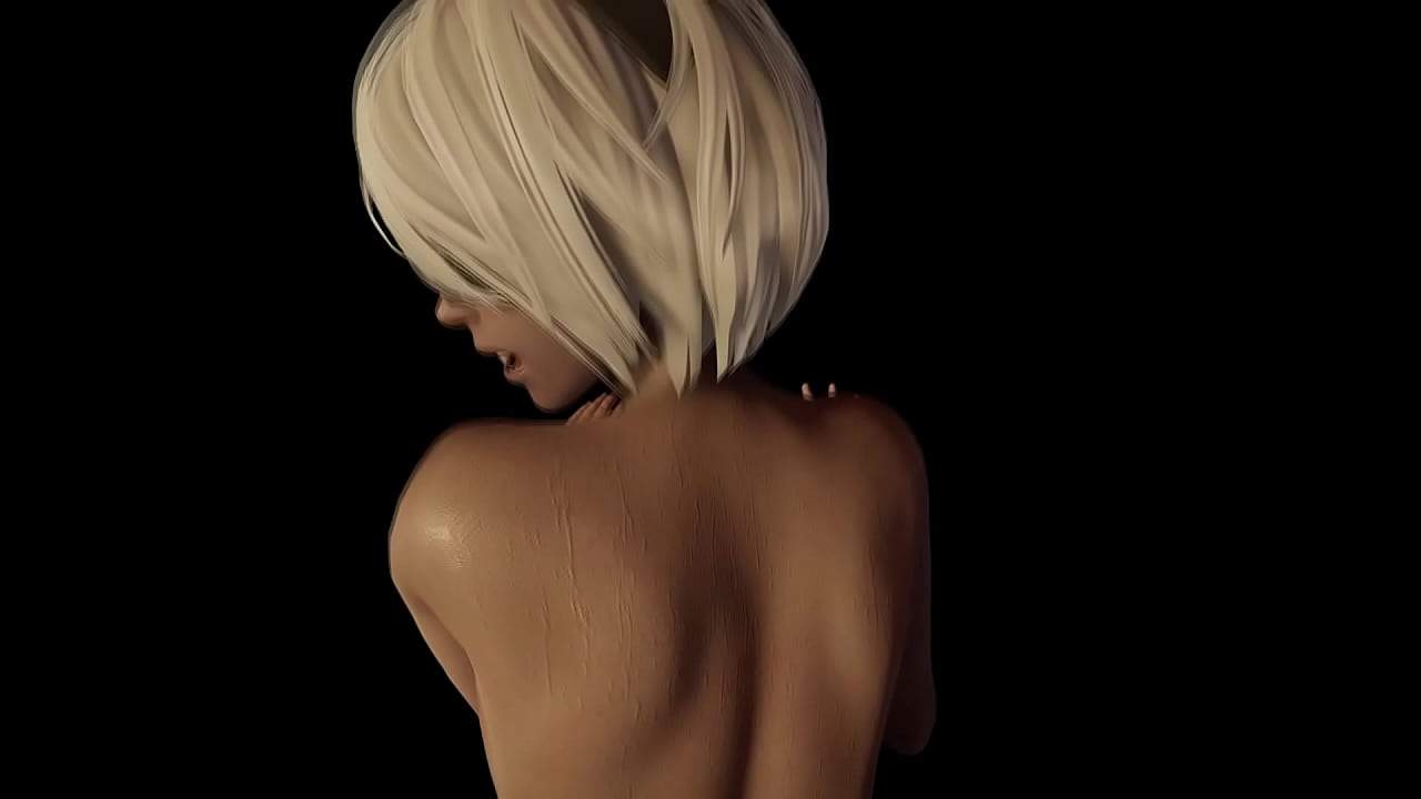 2 GIRLS RED IA masturbate for 2b dream