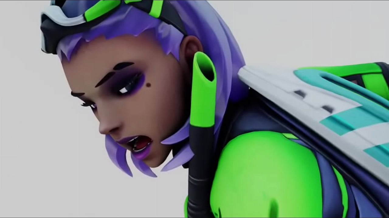 Overwatch Lesbian ass lick D.va X Sombra