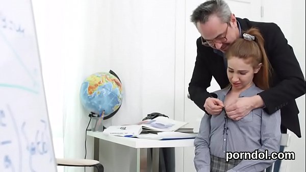 Sweet was seduced and shagged by her older schoolteacher