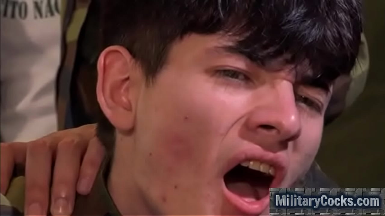 Drill Sargent fucks teen hardcore