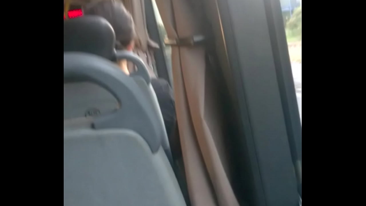 Jerkoff on public bus.