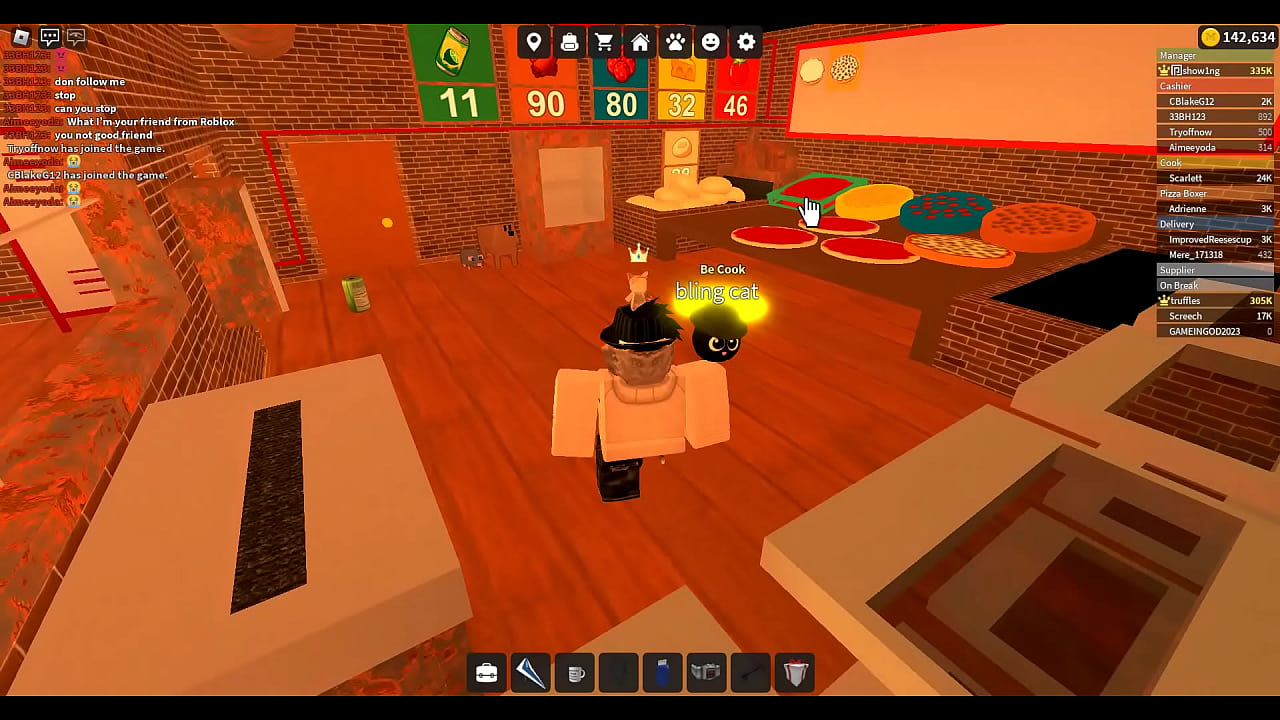 Guy does a sinister act at his work