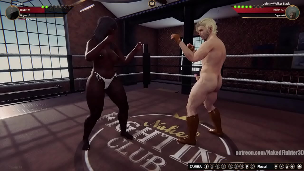 Cardi VS Johnny Walker [NF3D Mixed Kinky Combat Maledom]