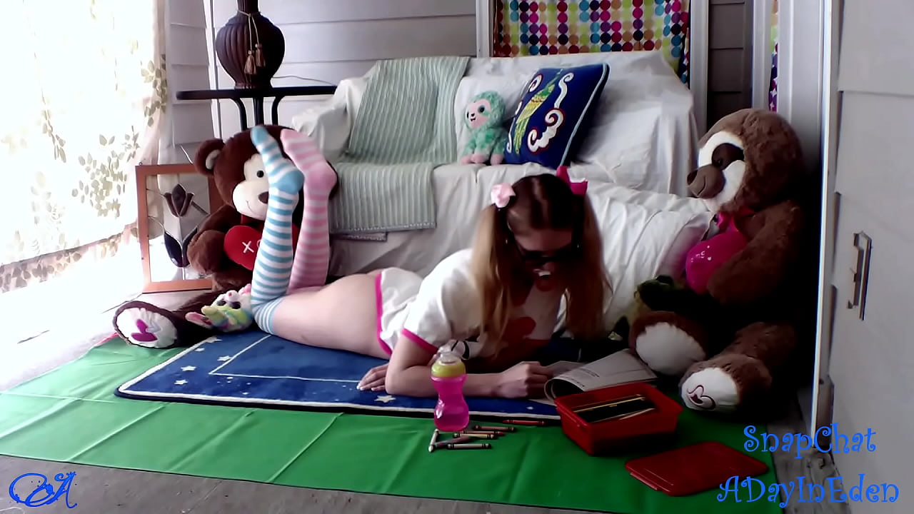 DDLG Desiree Gags On Daddy Nicky's Cock