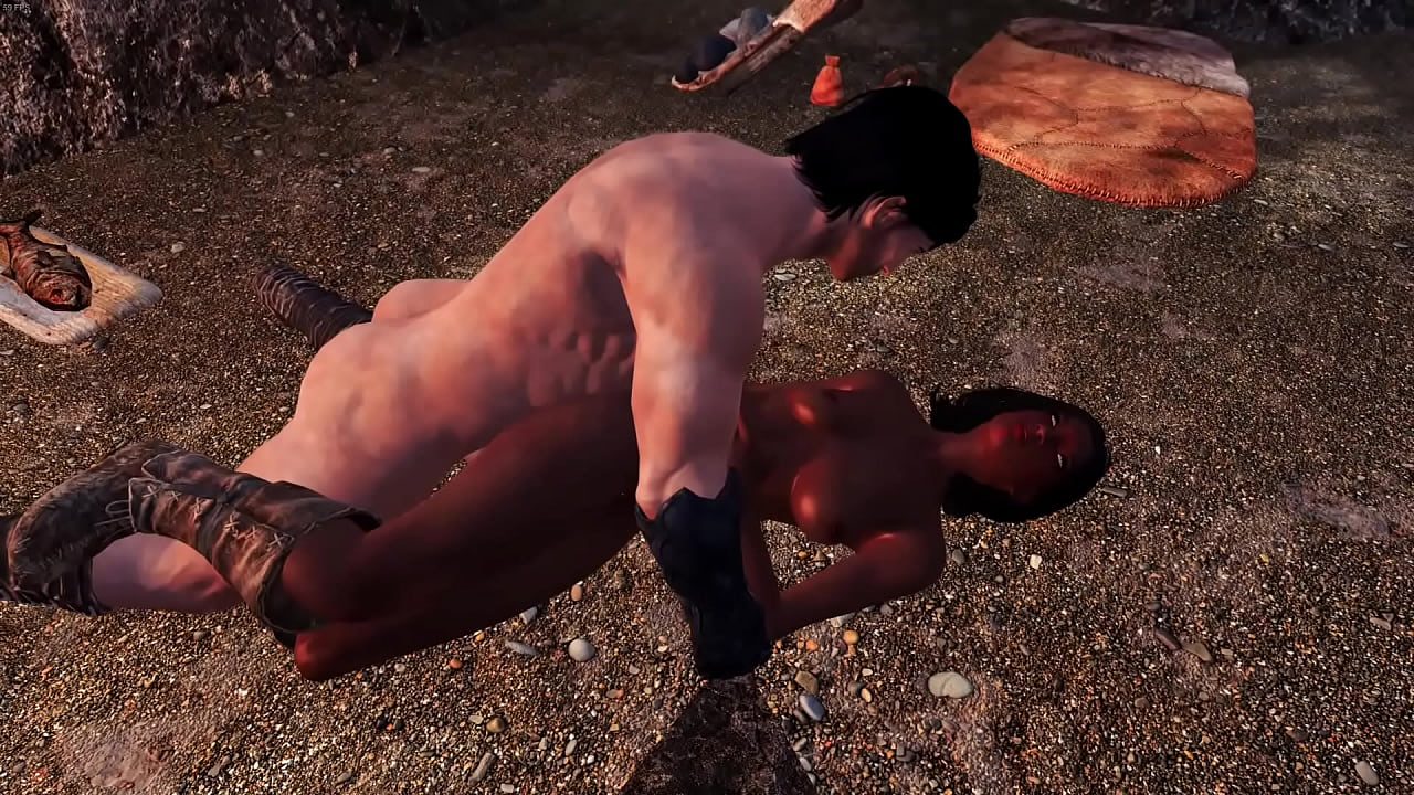 Dragonborn Fucks Adventurer At Her Campsite