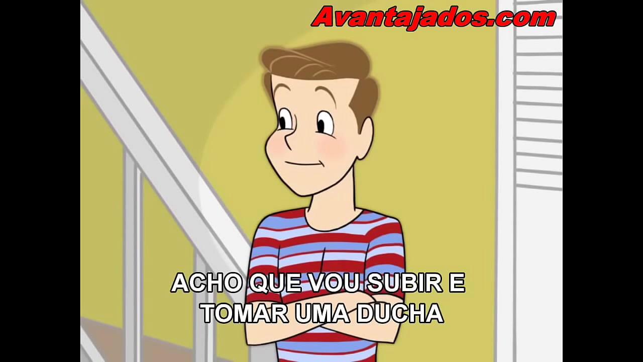 Sexo Cartoon Gay o Peludo do Rab&atilde;o Guloso