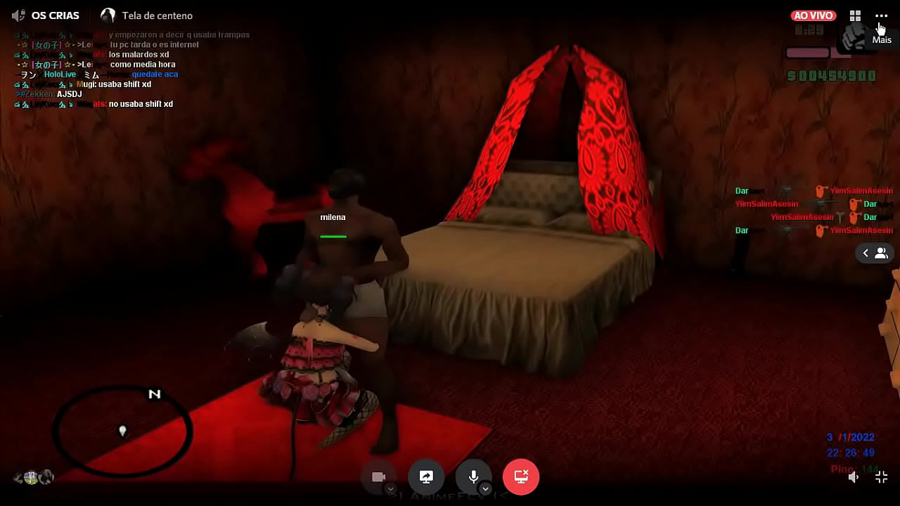 CJ BOTANDO PRA FUDER A LOIRA NINFETA