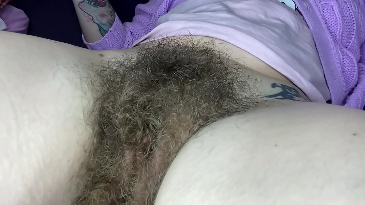 Super wet orgasm and grool play closeup hairy pussy big clit