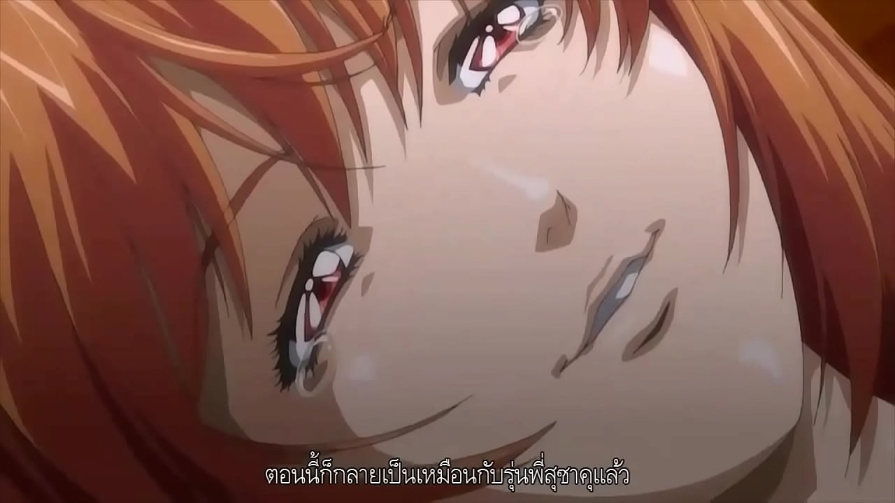 An anime girlfriend loves threesomes