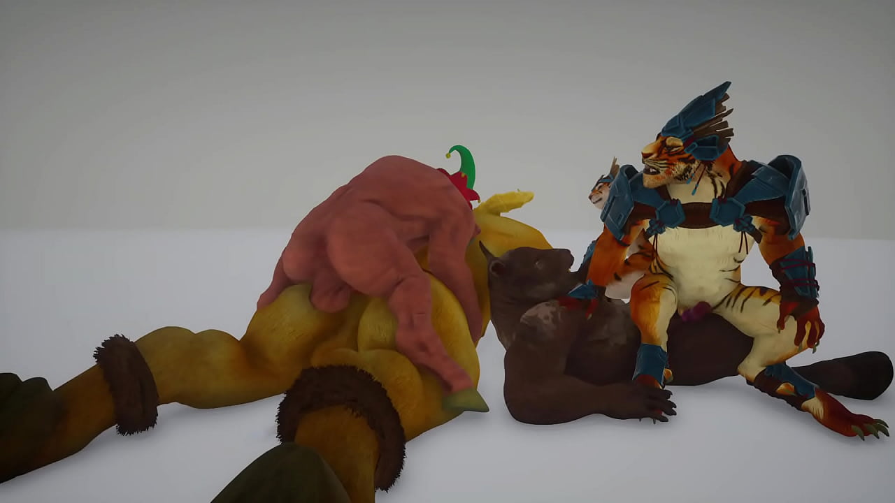 Culos inseminados y Semen por doquier- Wild Life