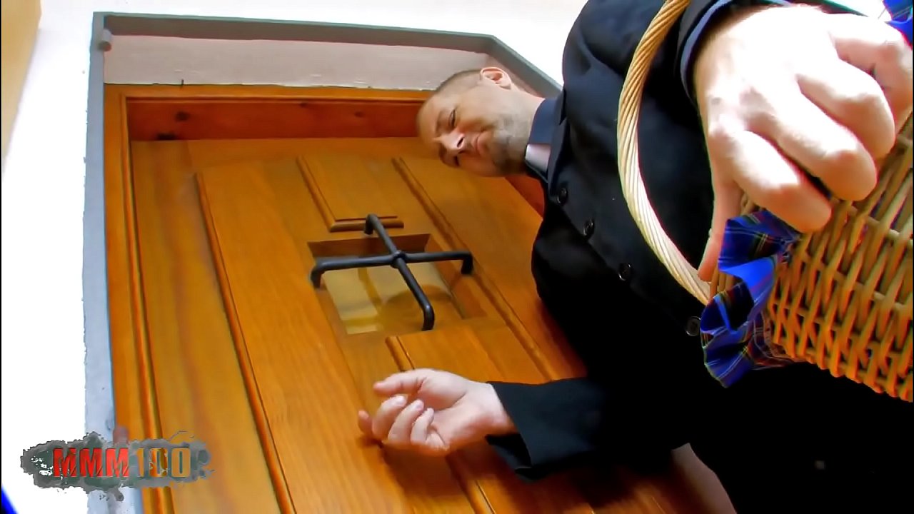 Eva agrees and is shagged by the holy man, who is in fact a pervert!