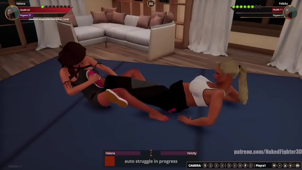 Helena VS Felicity [NF3D Lesbian Sexual Combat]