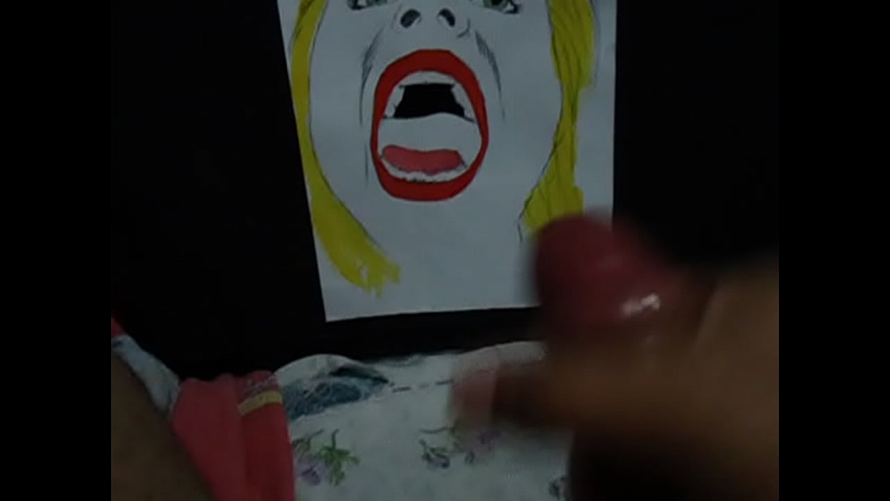 Cunshot in a drawn- Esporrando no desenho