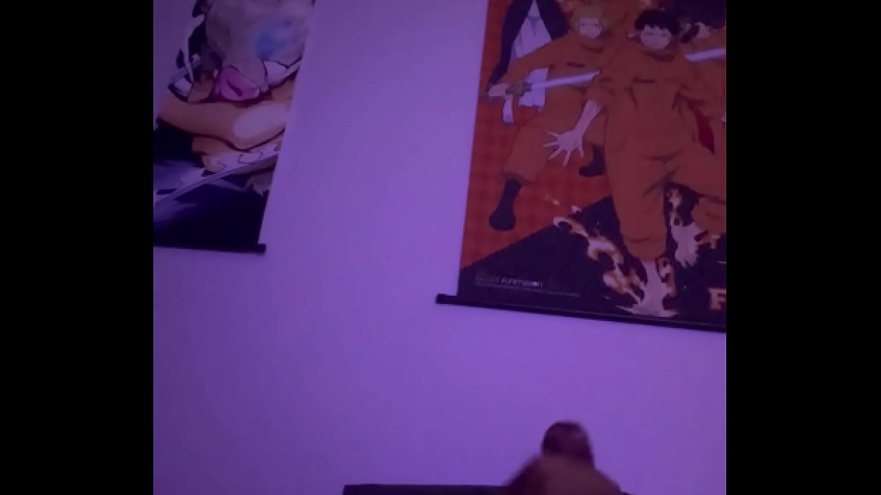 Stroking my cock before bed