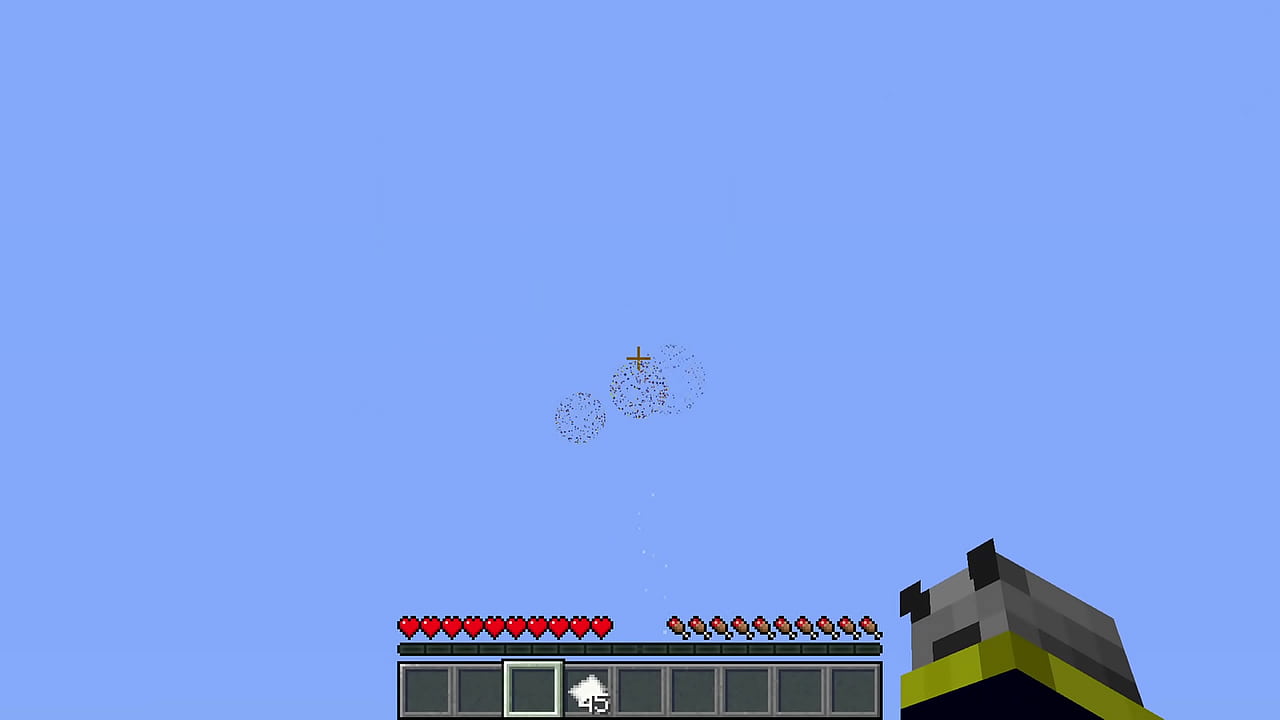 Tutorial de ano novo no minecraft para criar foguetes