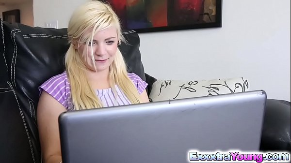 Horny Petite Blonde Alex Fucks By Her Employer