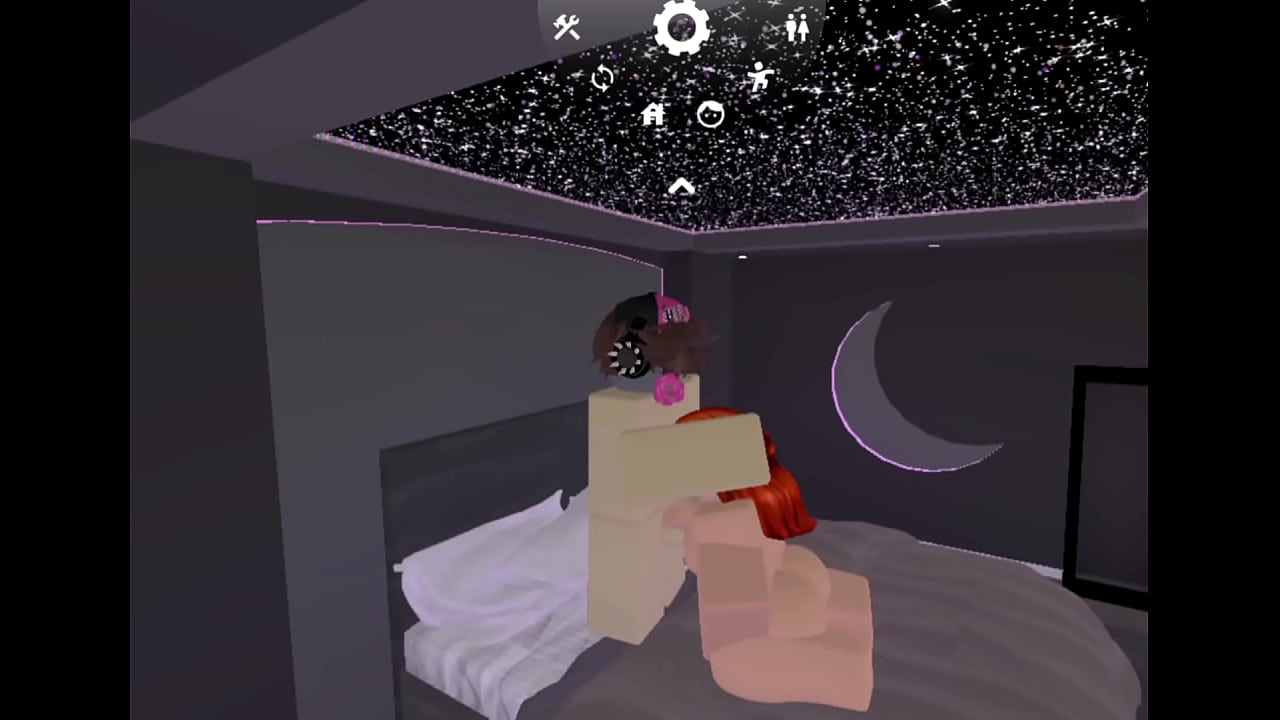 Follando a una putita de Roblox que la gusta bien adentro