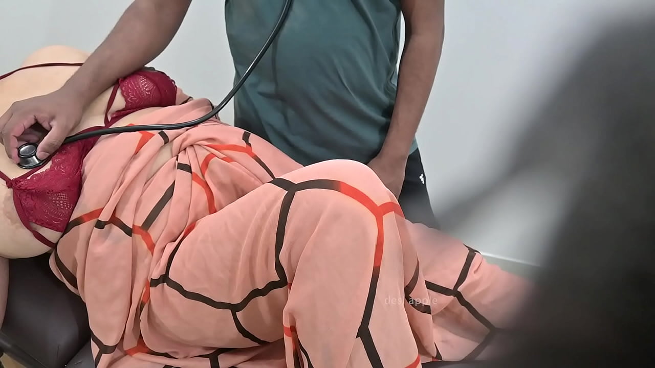 Doctor treating a patient in a hospital