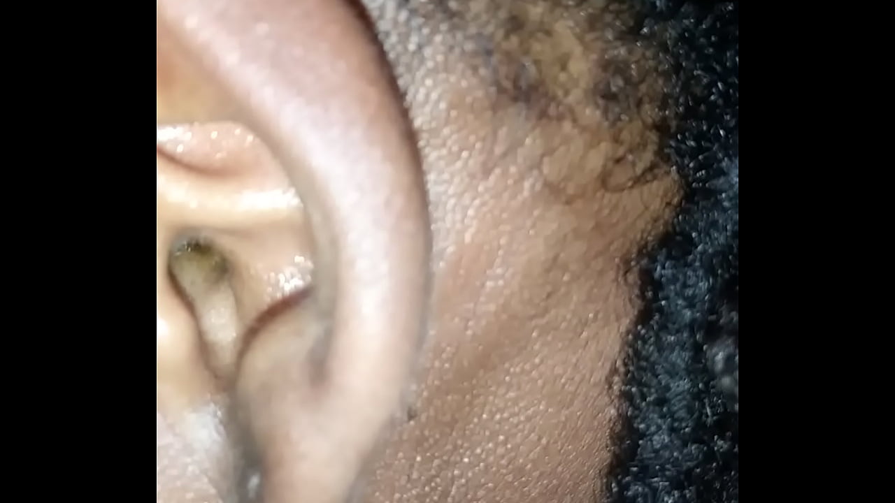 Black BBW pussy close-up