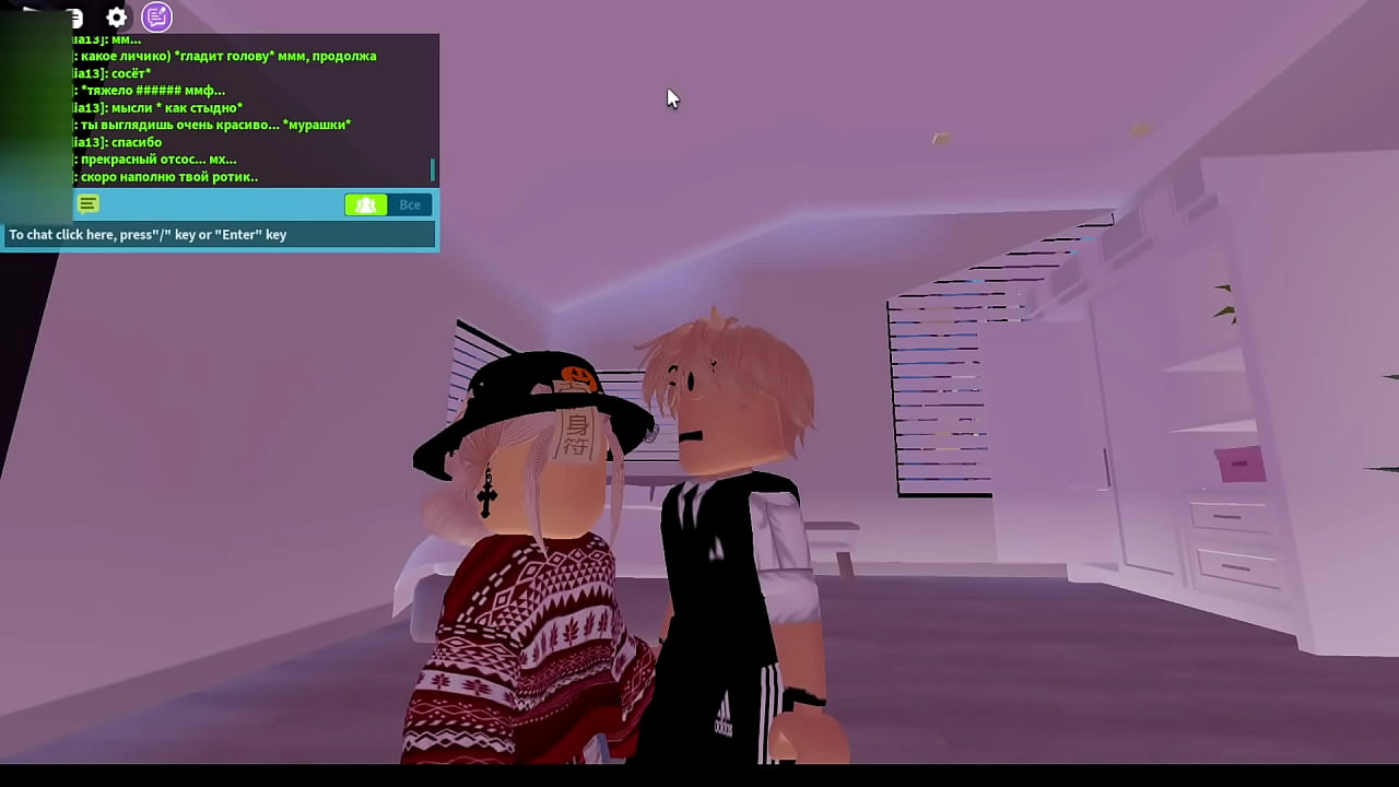 Роблокс, шлюха сделала минет