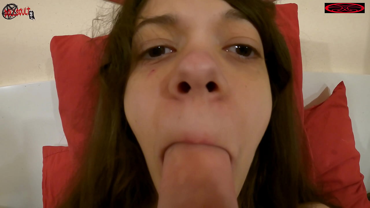 Dildo masturbation filmed from an unusual angle: DILDO POV