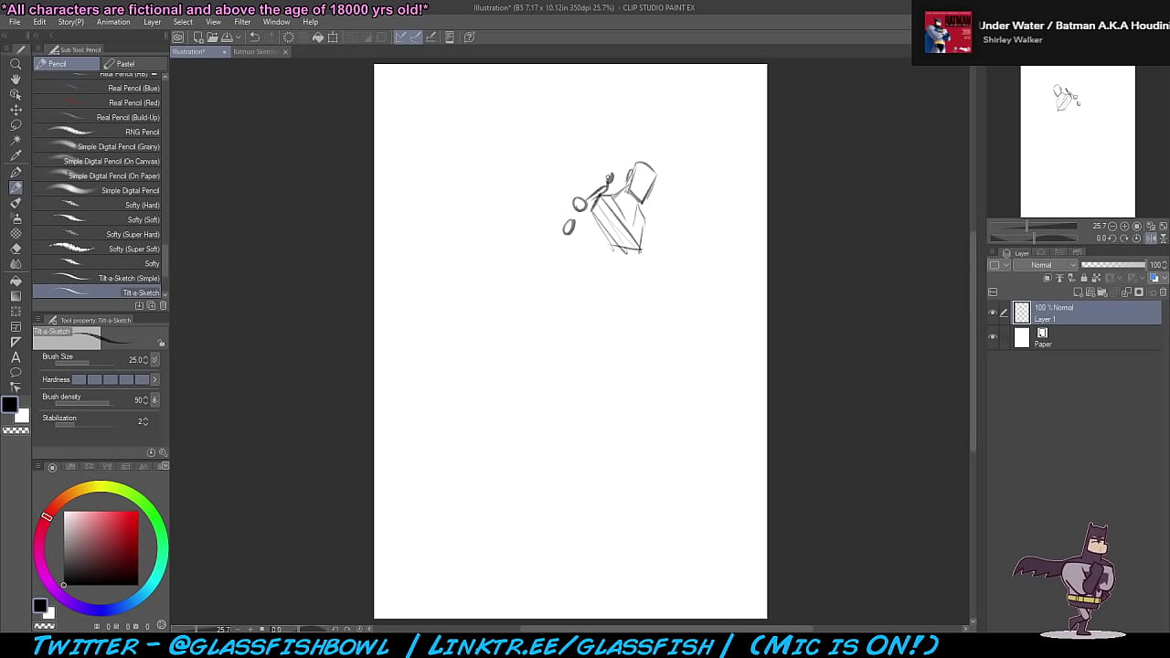 SS broadcast by GlassFishBowl on Picarto from November Fourteenth 2022 A
