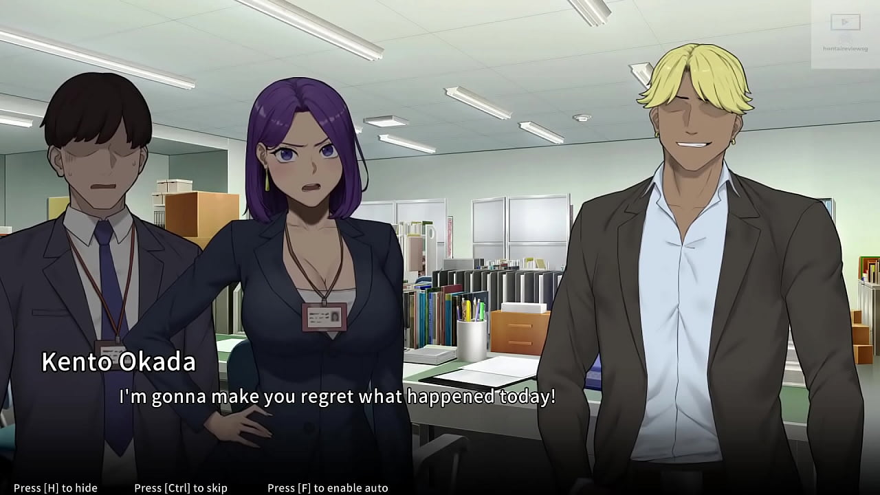 my gf its fucked by my boss and i dont know... ntr office part 1 eng