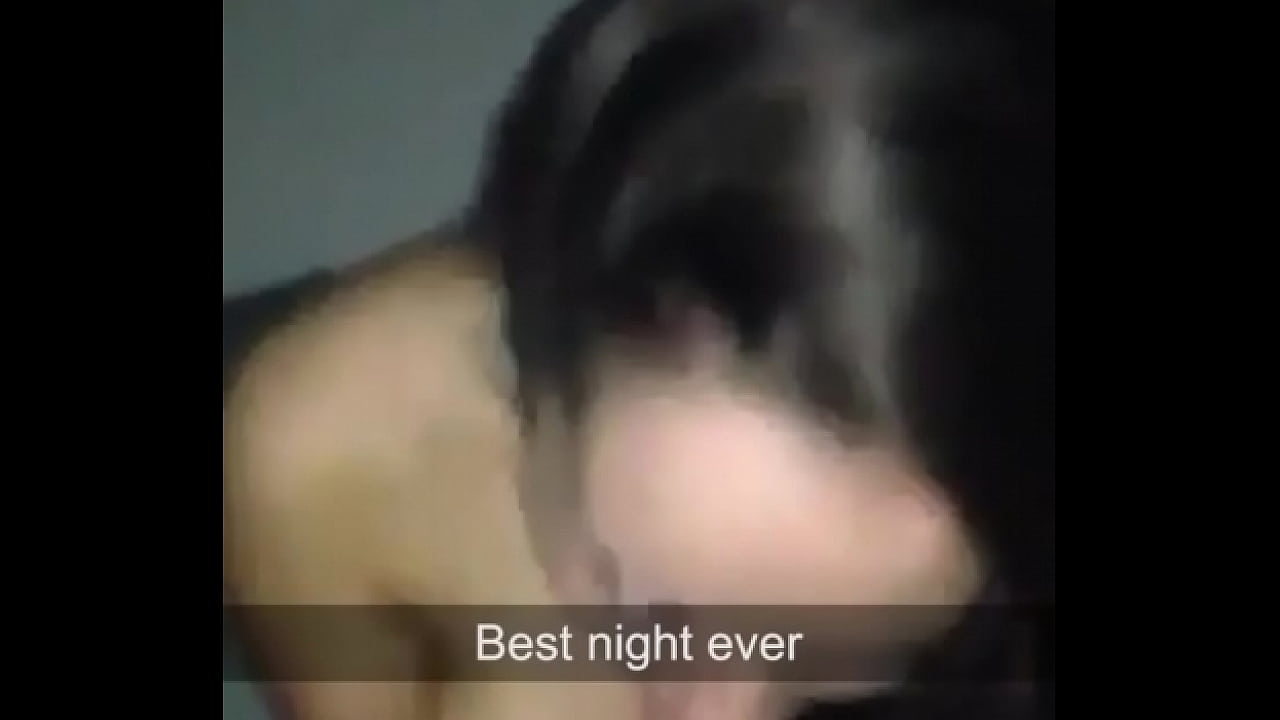 s. blowjob by the brunette