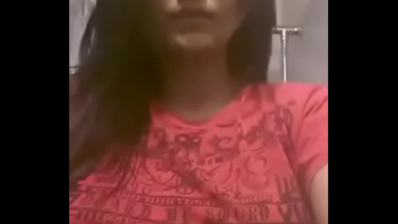 Asian girl stripping in shower