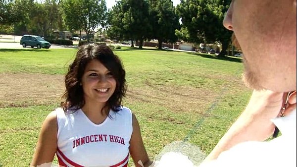 Bimbo cheerleader getting fucked in the locker room