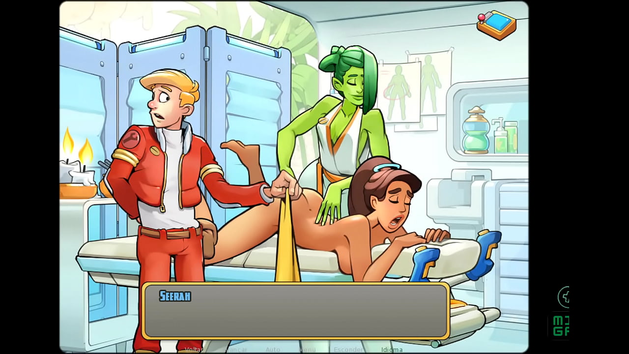 Jogo Adulto Space Rescue ep 14 - As massagens dessa Alien s&atilde;o de Outro Mundo