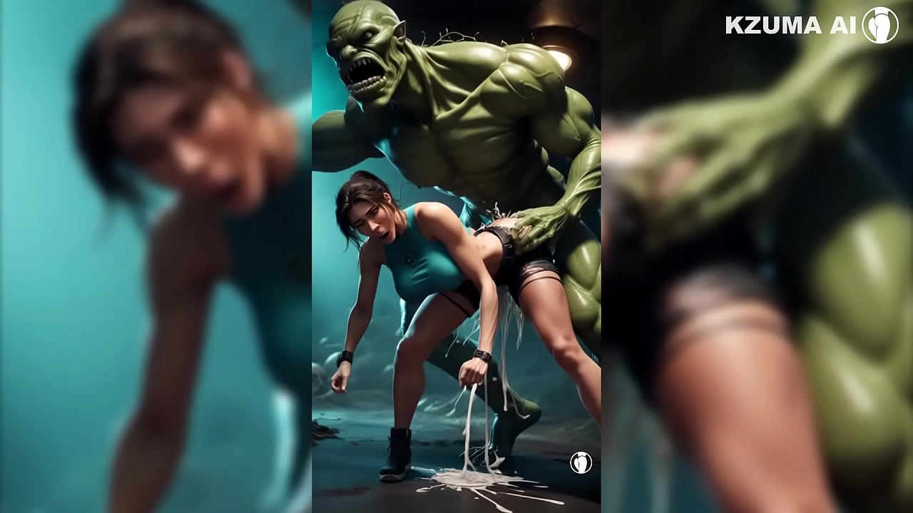 Lara Croft sendo uma puta safada e gostosa - Compila&ccedil;&atilde;o gerada por AI