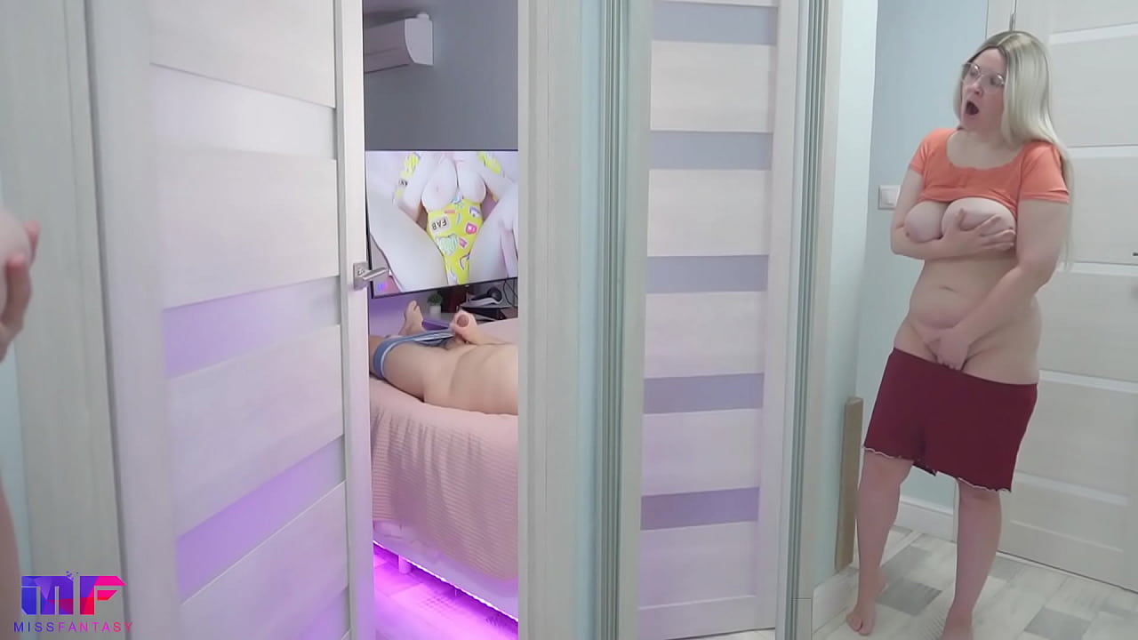 Stepdaughter with big tits spies on stepdad part 6