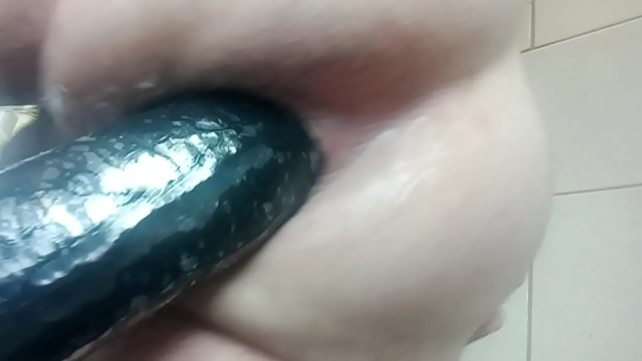 Big dildo in my asshole