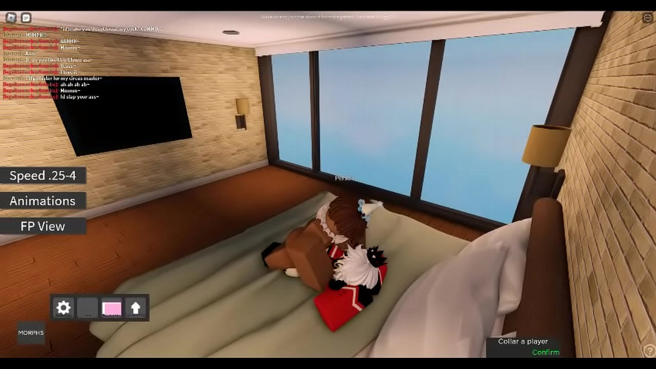 Roblox whore sucks cock