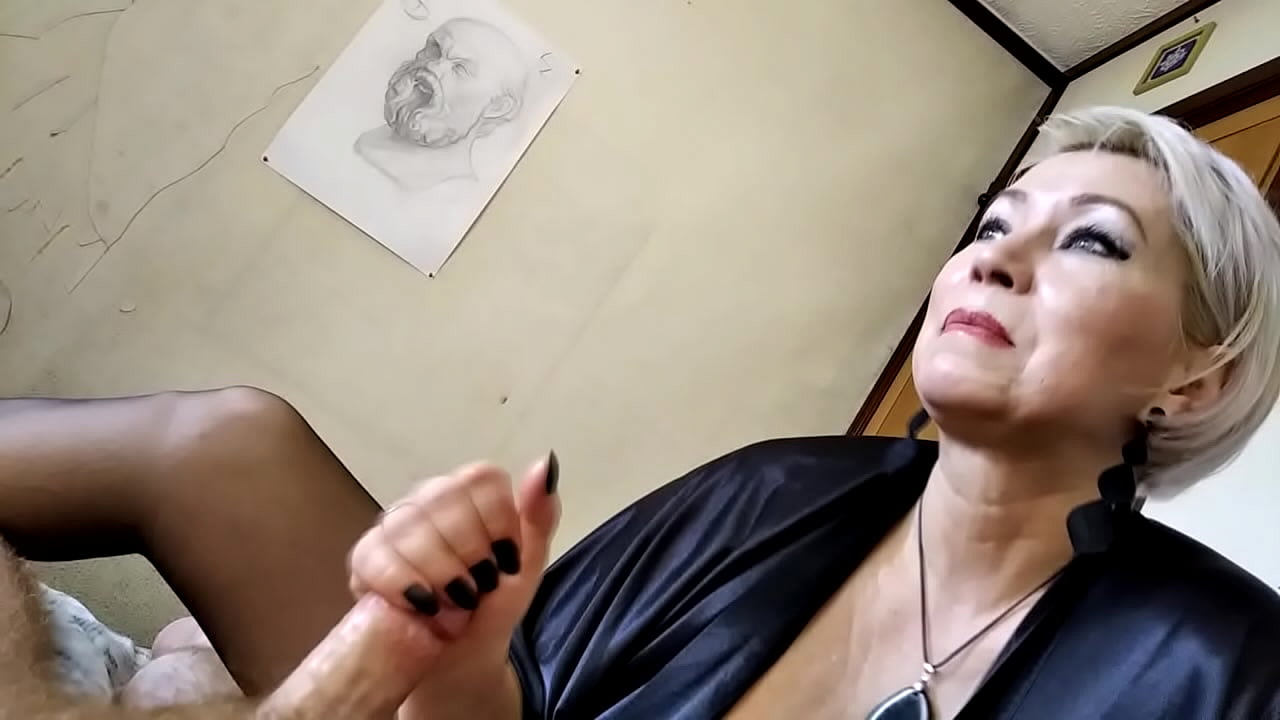 My Busty Mature Slut Sucks My Dick! My wife is hot in bed! All jerk off and envy! ))