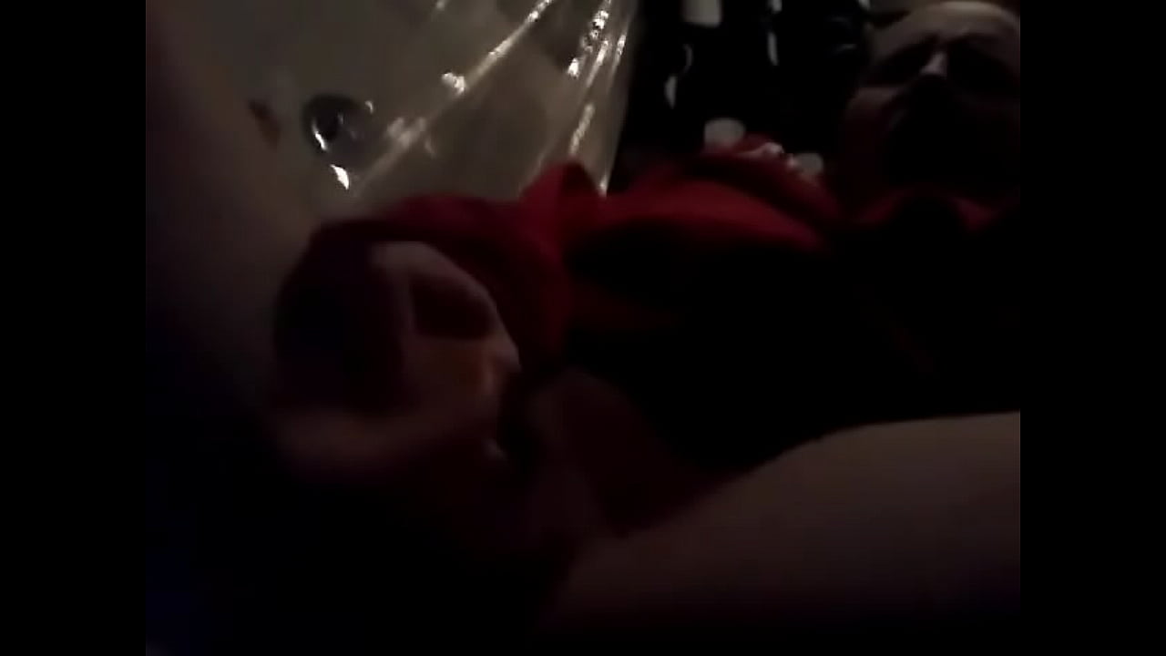 Whore plays with pussy