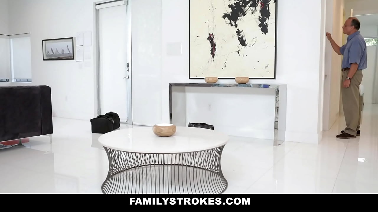 Busty Latina MILF fucked by stepson