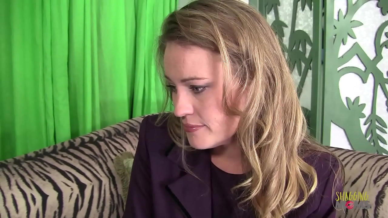 Fucking a dude who might offer her a job but first they fuck