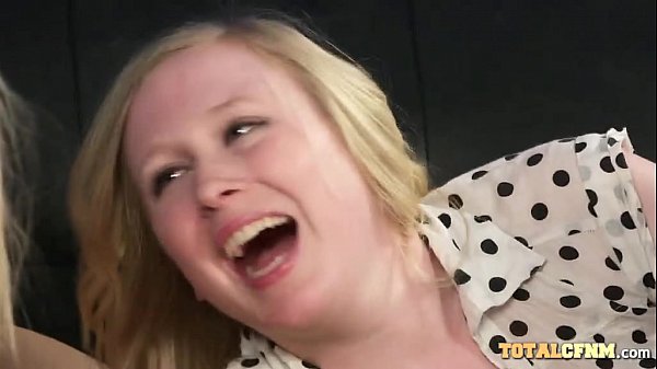 Girls Take Turns Giving A Blowjob