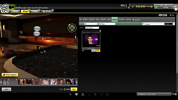 IMVU BM ROOM FOR 700??