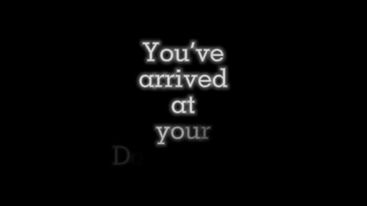 Im not sure about the destination ... Thoughts ?