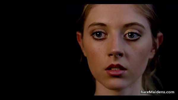 Blonde medieval maid has sexy puffy nipples