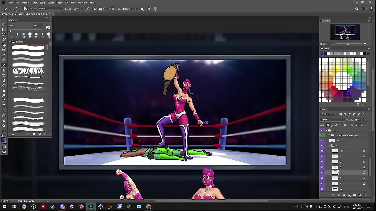 STS broadcast by DC on Picarto dated 03.08.2023