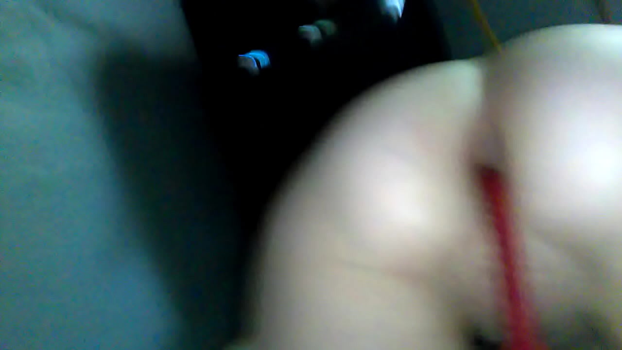 Red Fines candy up white girls ass