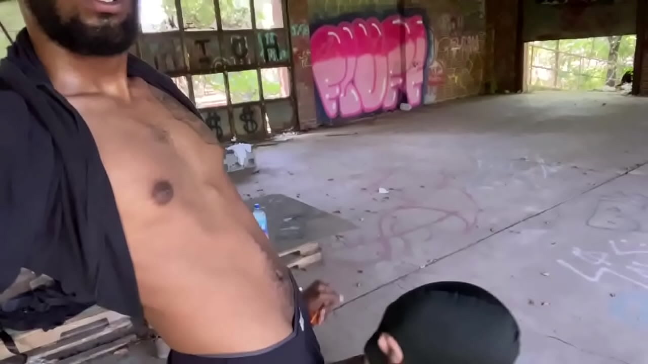 Getting my dick sucked in public