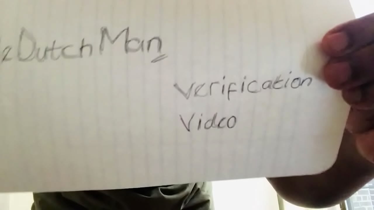 Verification video