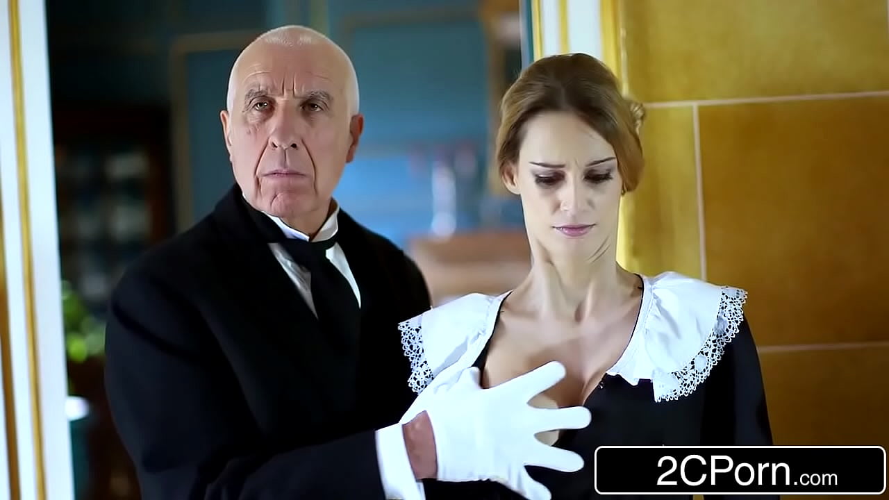 Perfect Tits Maid Can't Resist Fucking Young British Gentleman