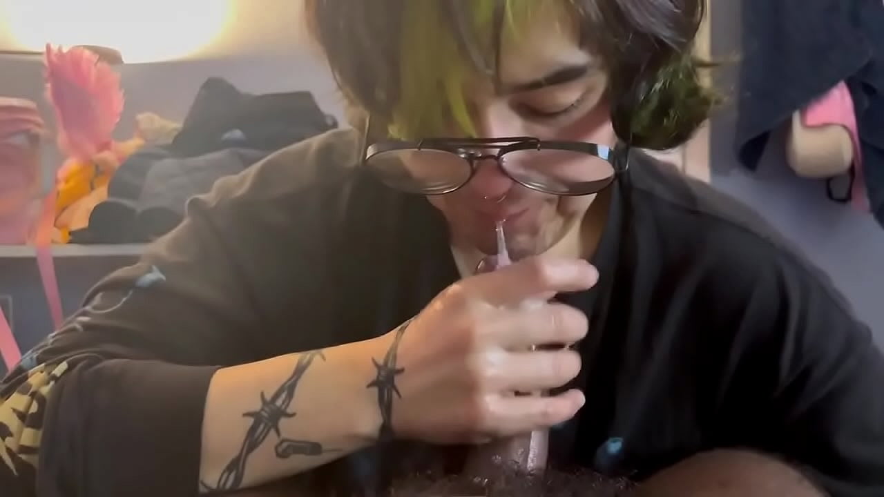 Chainsaw throats my cock so well, I love letting her go down on me, getting that wet, warm mouth, watching her stroke my ...