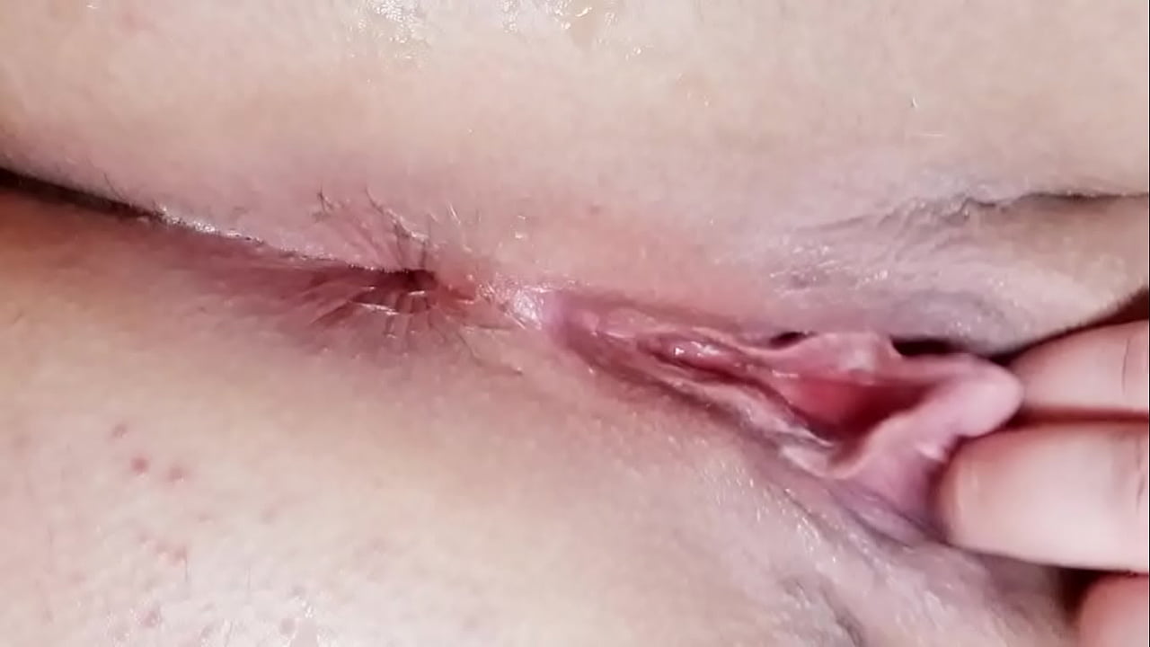 Rubbing my wet clit